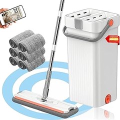 Guía para usar una fregona con cubo escurridor compacto de manera efectiva