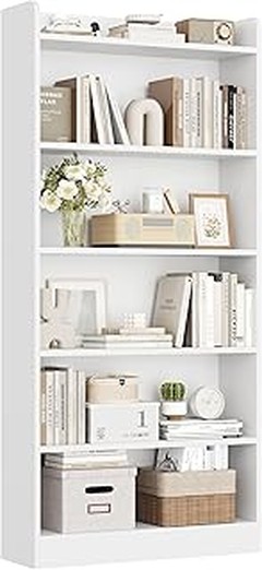 Estanterías para libros en dormitorio