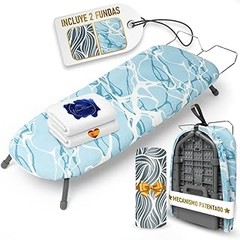 ¿Cuánto espacio necesitas para usar una tabla de planchar plegable?