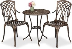 Cómo mantener conjuntos de mesa y sillas compactos para balcones