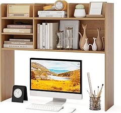 Estanterías sobre escritorio ideales para almacenar libros