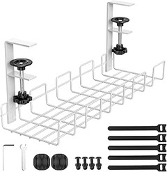 Organizadores de cables y pasacables de escritorio