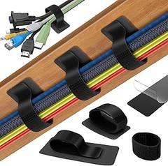 Organizadores de cables para detrás del mueble de TV