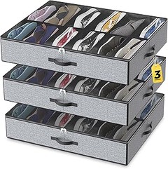 Zapateros bajos para debajo de cama o armario