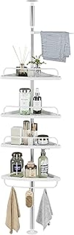 Descubre los diferentes tipos de estanterías de esquina para ducha y bañera