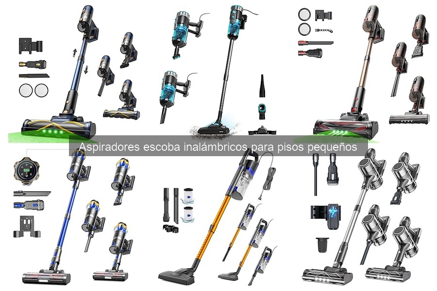 Accesorios imprescindibles para aspiradores escoba inalámbricos