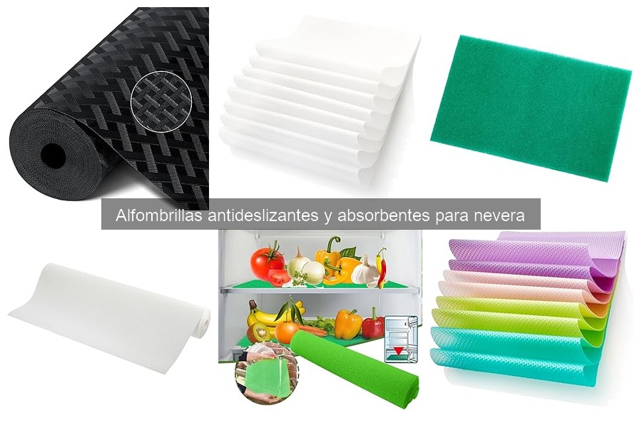 Alternativas a alfombrillas antideslizantes para tu nevera