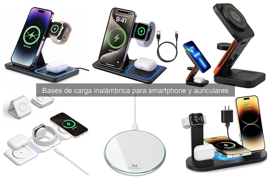 Alternativas a bases de carga inalámbrica para smartphones