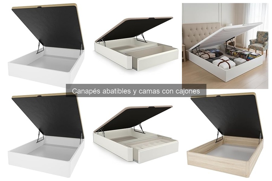 Alternativas a Canapés Abatibles para Almacenamiento Eficiente
