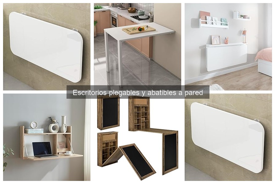 Alternativas a escritorios plegables para espacios pequeños