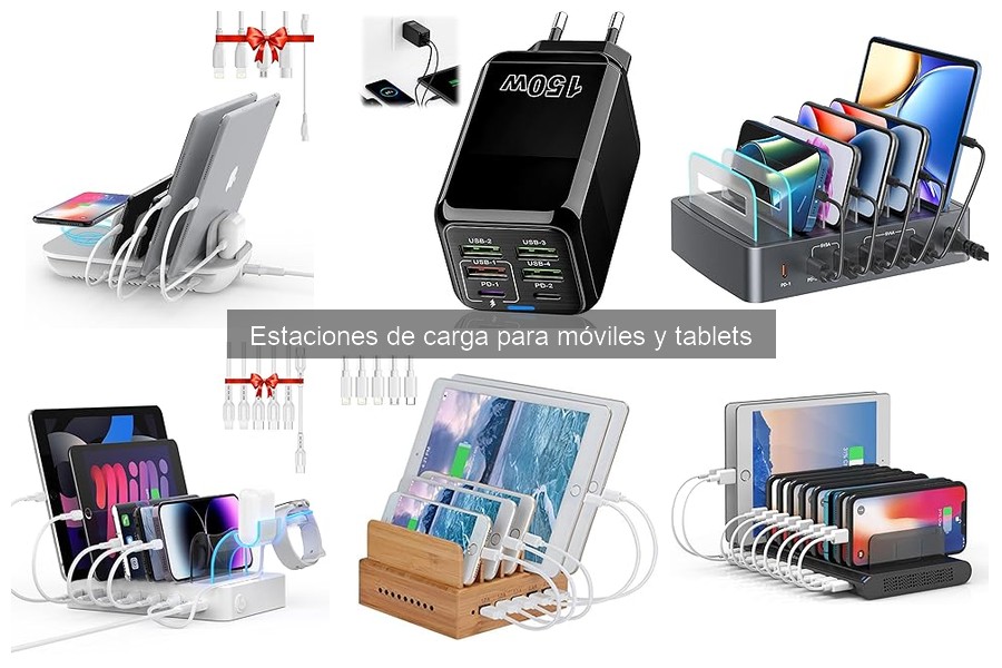 Alternativas a estaciones de carga para móviles y tablets