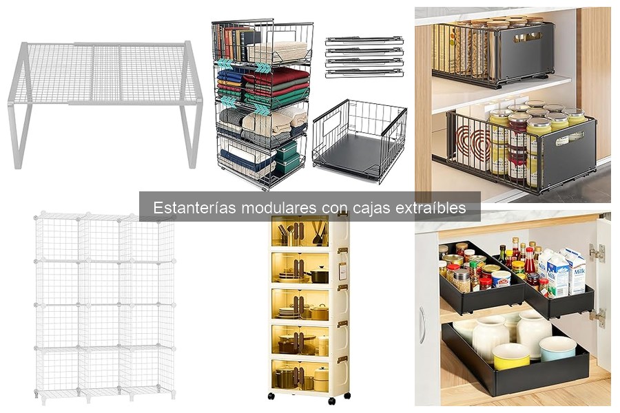Alternativas a Estanterías Modulares: Soluciones de Almacenamiento