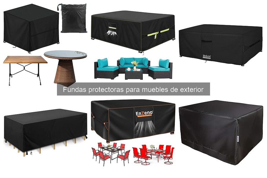 Alternativas a las fundas protectoras para muebles de exterior