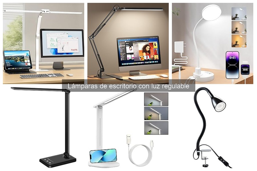 Alternativas a las lámparas de escritorio regulables