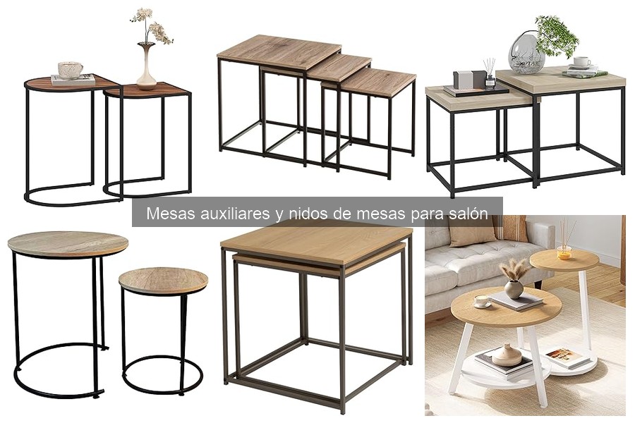 Alternativas a las mesas nido para casas pequeñas