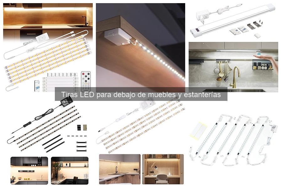 Alternativas a las tiras LED para iluminar muebles