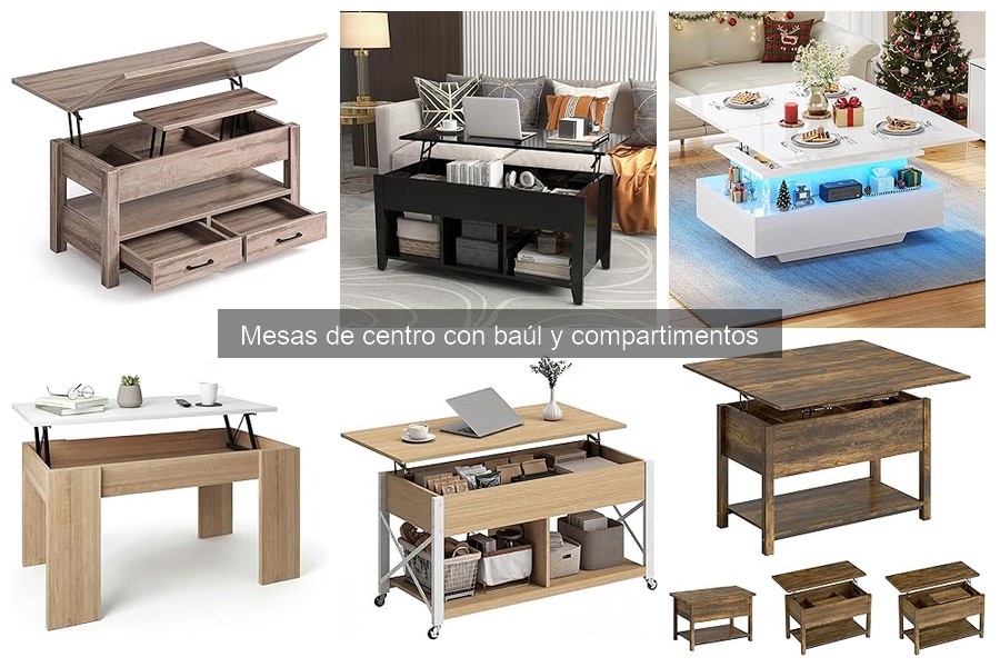 Alternativas a mesas de centro con baúl para organizar tu hogar