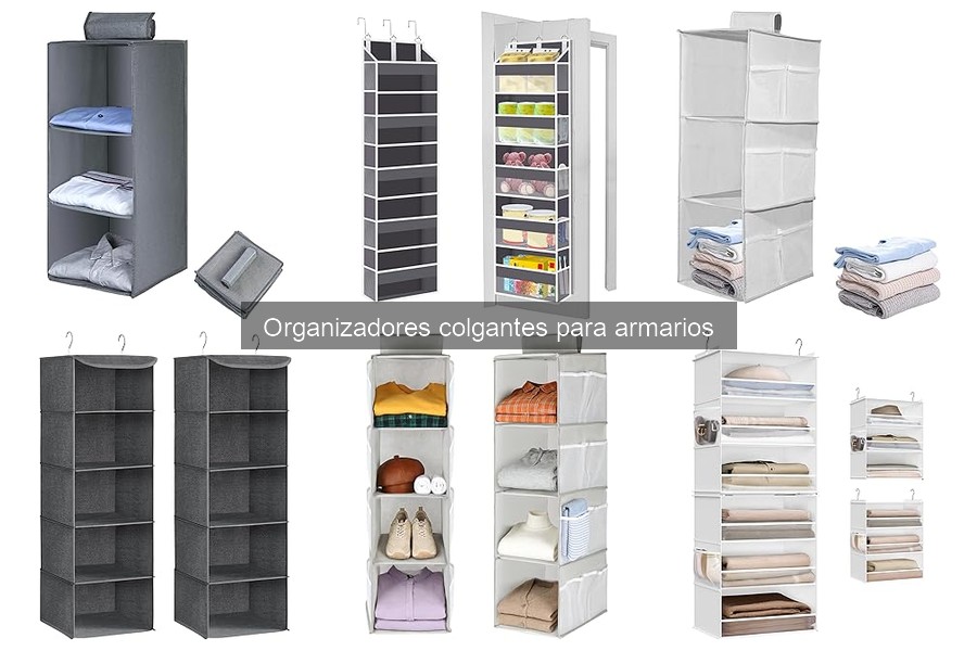 Alternativas a organizadores colgantes para armarios