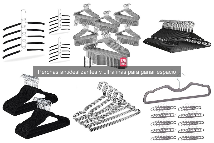 Alternativas a perchas antideslizantes para tu hogar