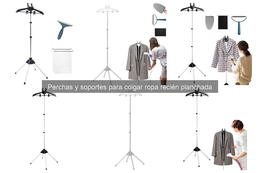 Alternativas a perchas para colgar ropa recién planchada