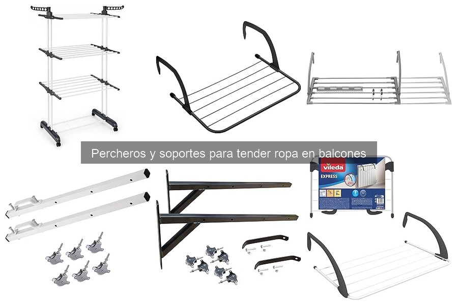 Alternativas a percheros para balcones: ¡soluciones efectivas!
