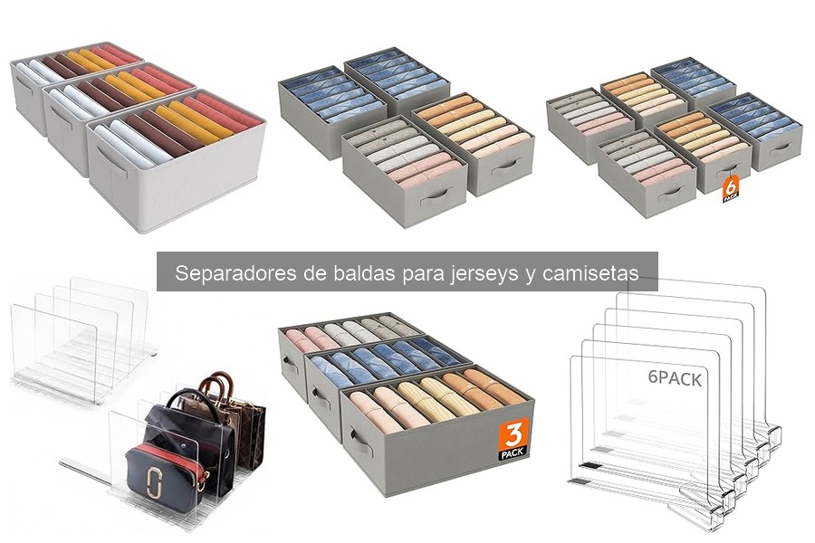 Alternativas a Separadores de Baldas para Organizar Ropa