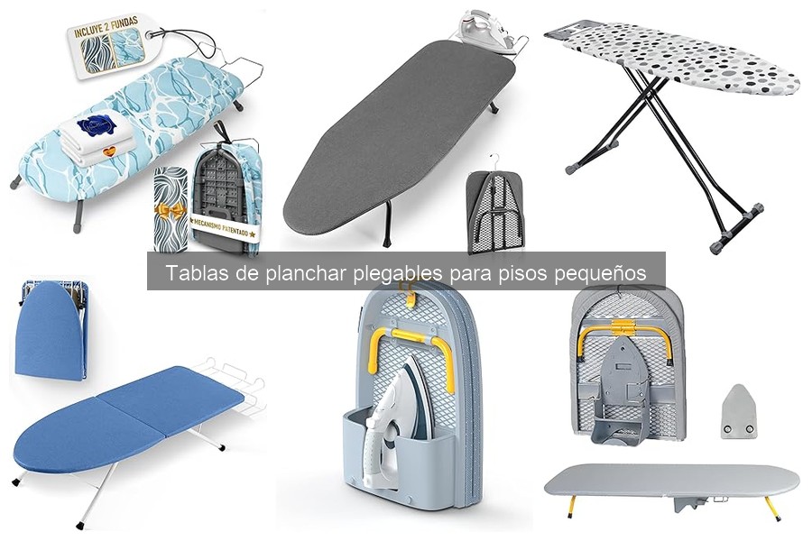 Alternativas a Tablas de Planchar Plegables para Espacios Reducidos