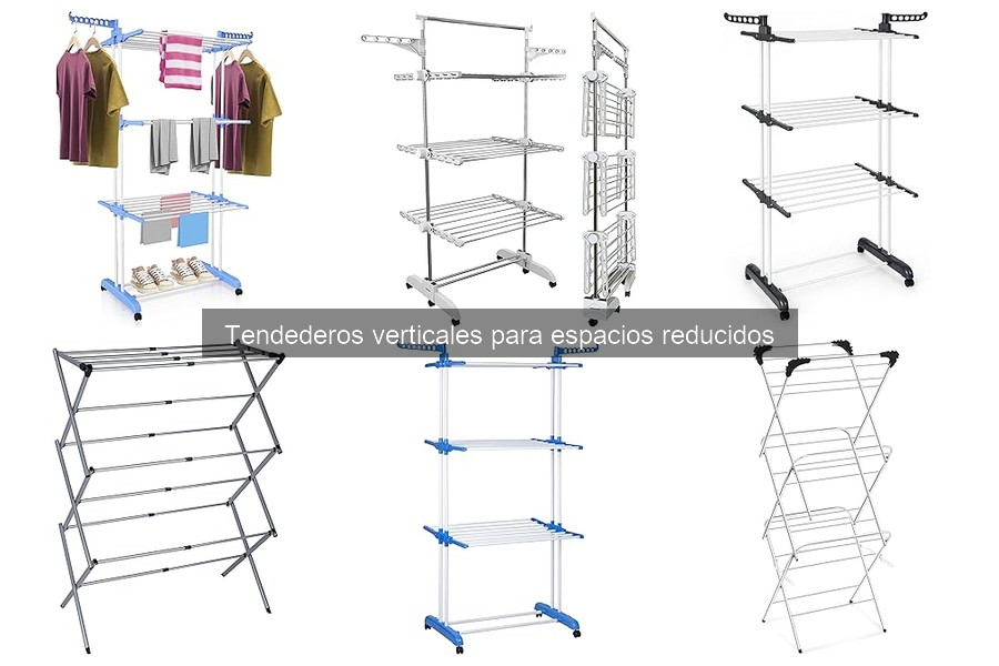 Alternativas a tendederos verticales para espacios reducidos