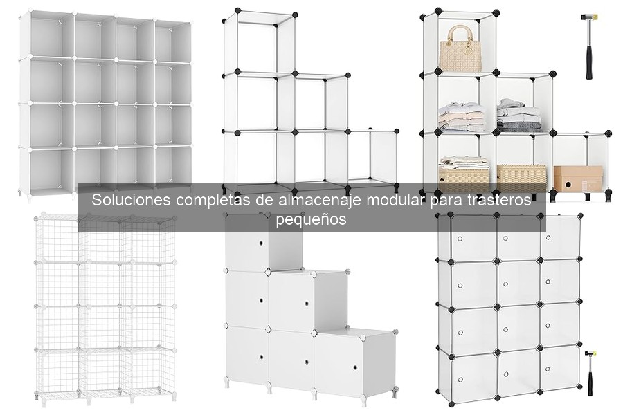 Alternativas al almacenaje modular para trasteros pequeños