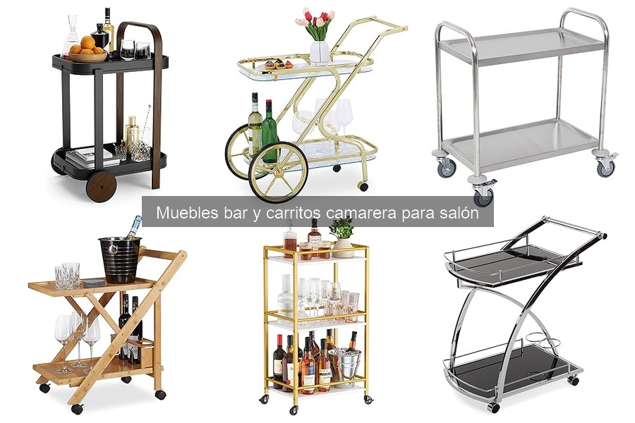 Alternativas Creativas a Carritos de Bar para Espacios Reducidos