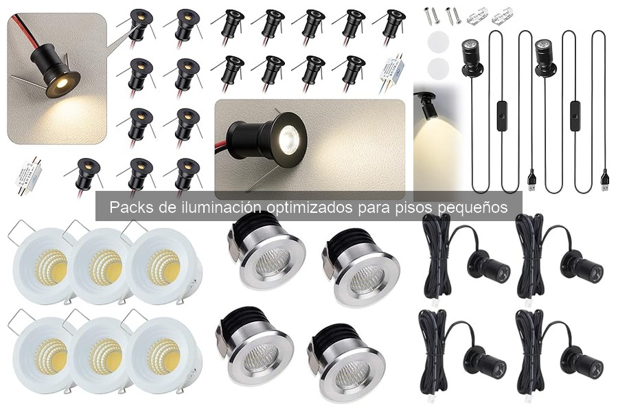Alternativas Económicas a Packs de Iluminación para Pisos Pequeños