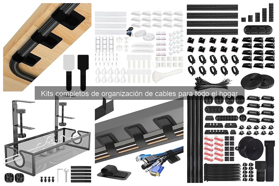 Alternativas efectivas a los kits de organización de cables