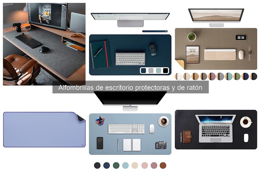 Alternativas innovadoras a las alfombrillas de escritorio