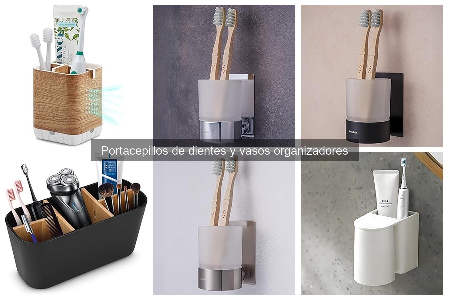 Alternativas innovadoras a portacepillos de dientes