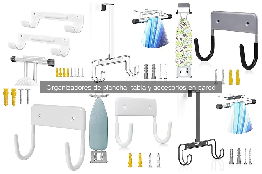 Alternativas inteligentes a organizadores de plancha en pared