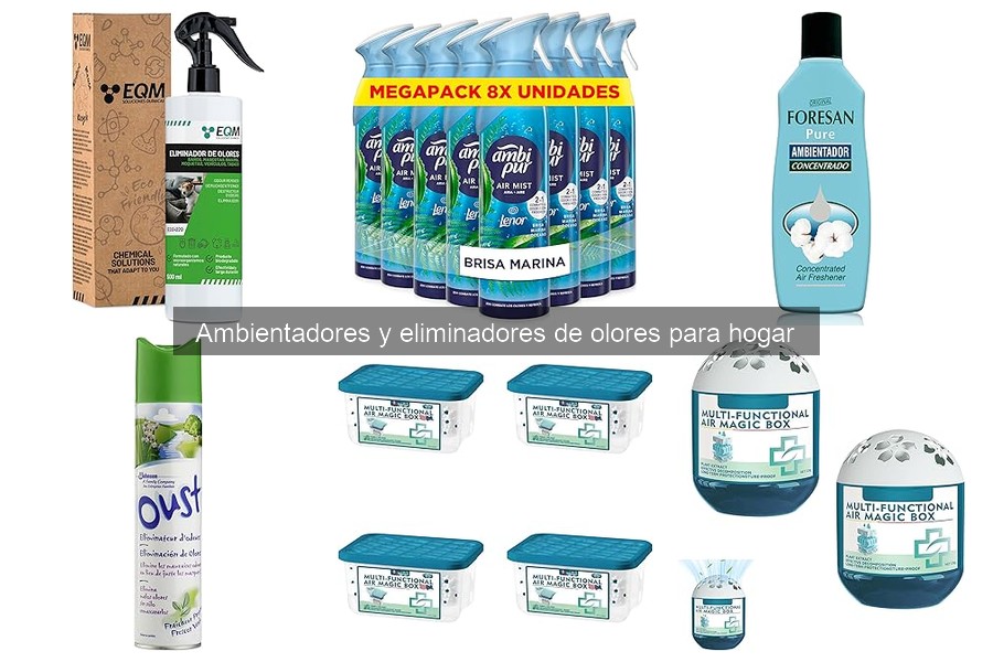 Alternativas naturales a ambientadores y eliminadores de olores
