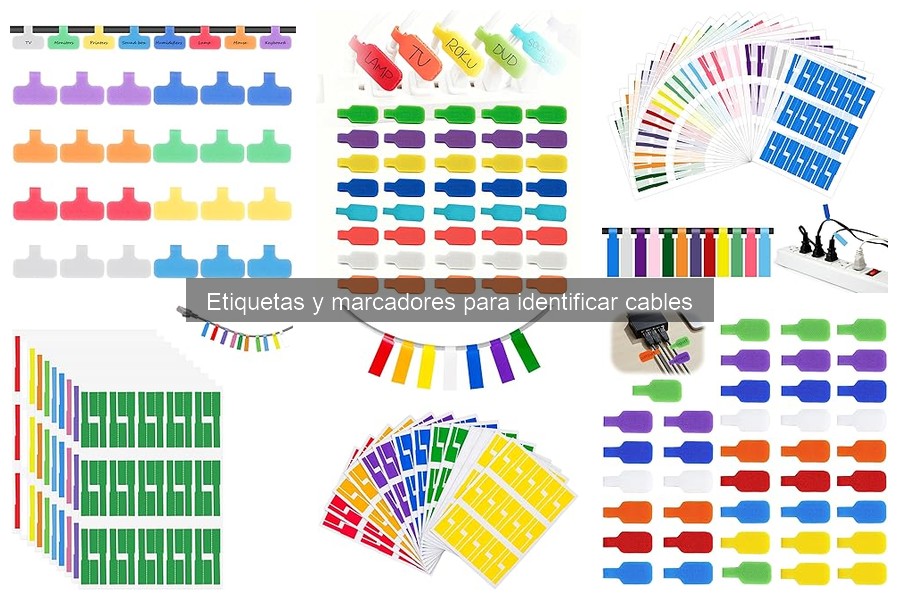 Alternativas para Organizar Cables Sin Etiquetar