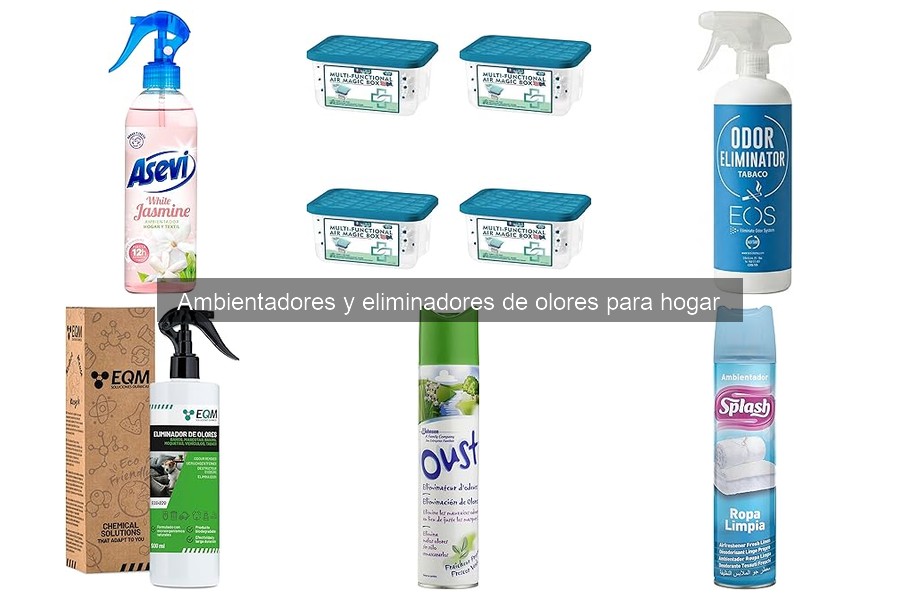 Ambientadores y Eliminadores de Olores: Definición y Usos