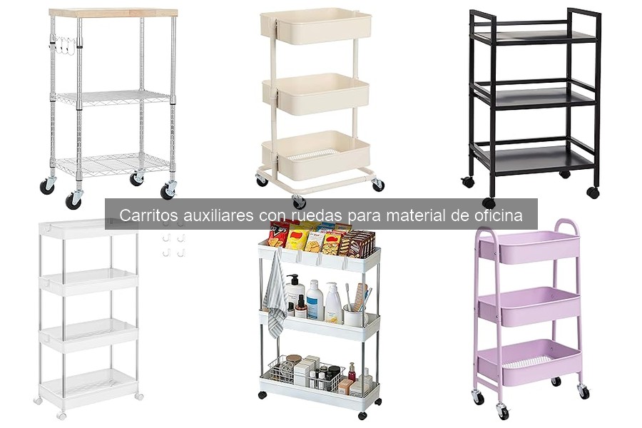 Beneficios de los Carritos Auxiliares con Ruedas en el Hogar