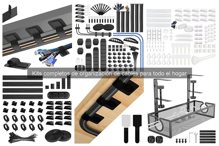 Beneficios de los kits de organización de cables en casa