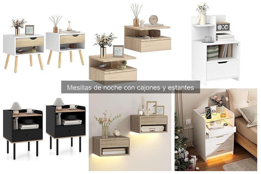 Beneficios del Almacenamiento Vertical en Mesillas de Noche