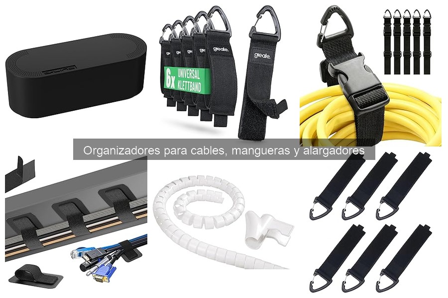 Características clave de un organizador de cables