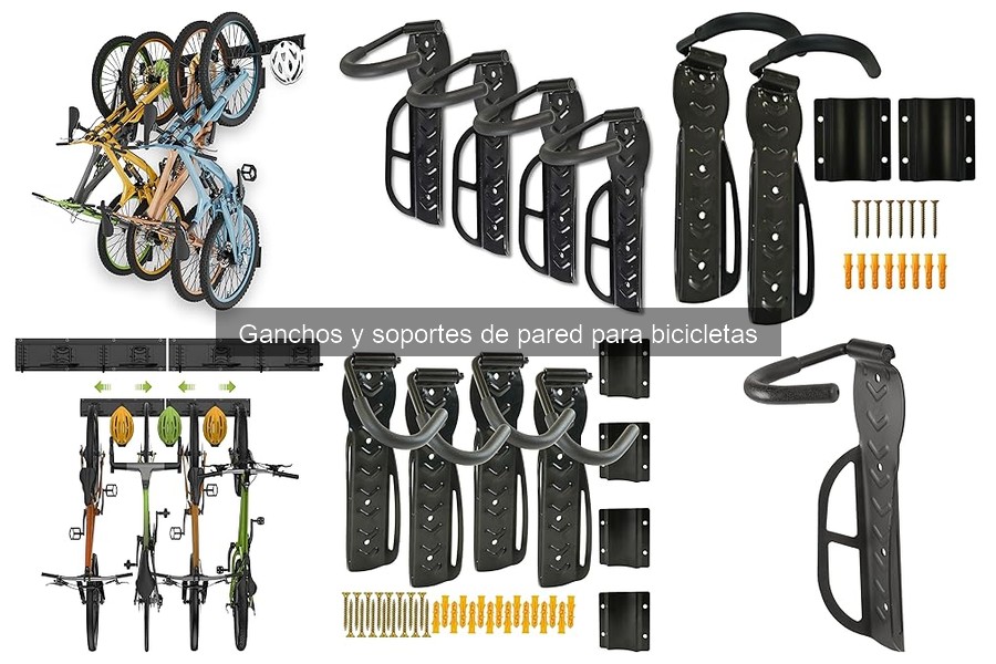 Características clave para elegir ganchos de pared para bicicletas