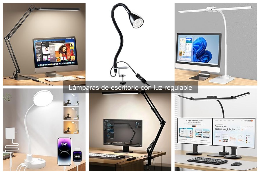 Características esenciales al comprar lámparas de escritorio