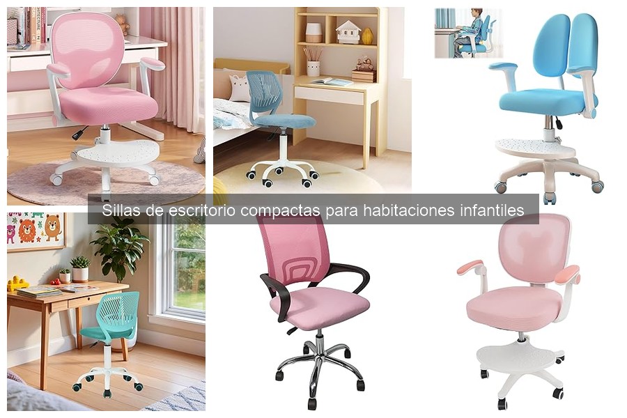 Características esenciales de sillas de escritorio para niños