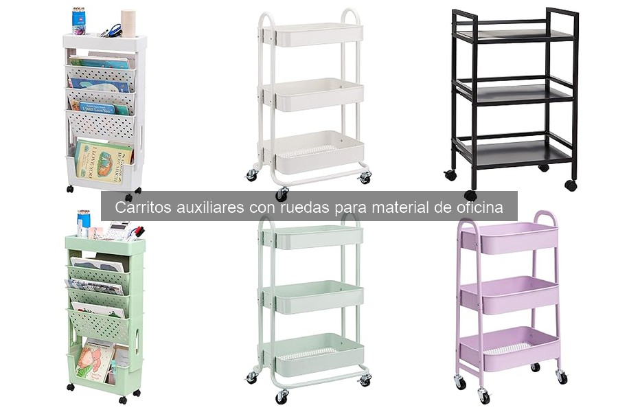 Carritos Auxiliares: Comparativa con y sin Ruedas