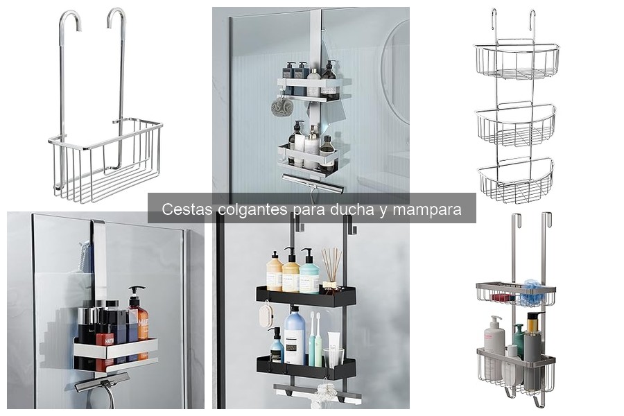 Cestas Colgantes para Ducha: ¿Qué Son y Cómo Usarlas?