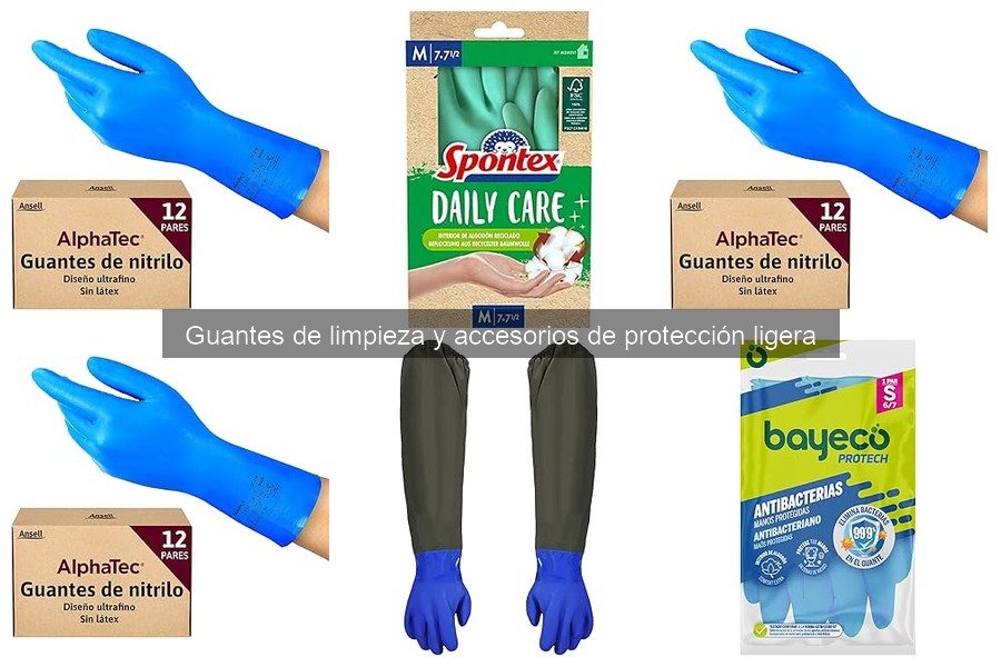 Cómo cuidar y mantener guantes de limpieza para mayor durabilidad