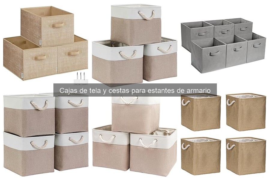 Cómo elegir cestas para armarios pequeños y optimizar el espacio