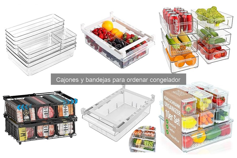 Cómo elegir el mejor cajón para congelador que necesitas